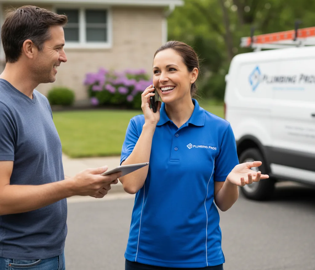 Grant Plumbing customer support in North Franklin